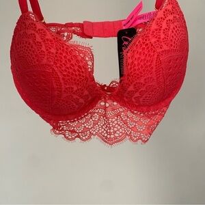 NWT La senza bra woman’s pink push up bra size  32C